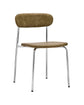 Chair, HDPova, Chrome, Khaki