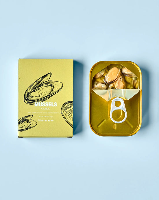 Mussels, Rapeseed oil & garlic, 110 g