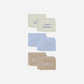 Grußkarten, HDGreeting, Braun, Hellblau, Off-White