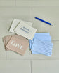 Greeting card, HDGreeting, Brown, Light blue, Off-white