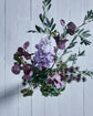Artificial bouquet, HDCalm purple, Bunt