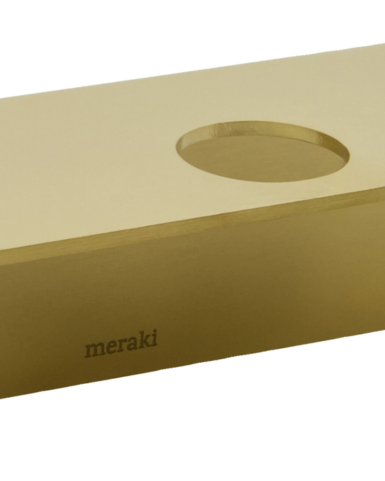 Bottle hanger 3 holes, MK, Brushed brass finish