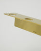 Bottle hanger 3 holes, MK, Brushed brass finish
