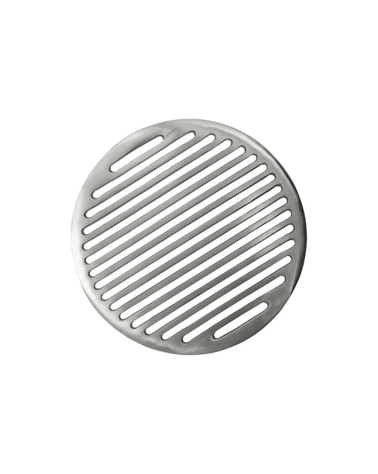 Untersetzer, HDEsme, Gebürstetes Silber-Finish
