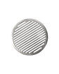 Bordskåner, HDEsme, Brushed silver finish