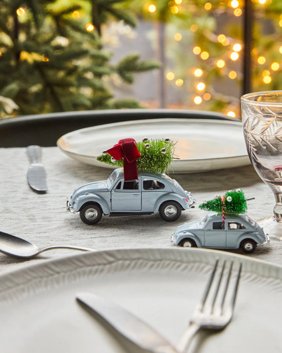 Decoration, HDXmas car, Light blue