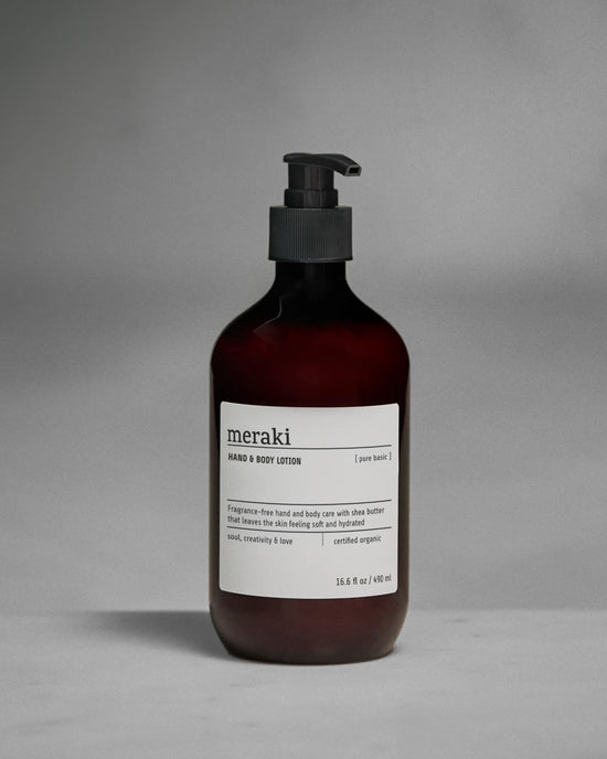Hand & body lotion, Pure Basic, 490 ml