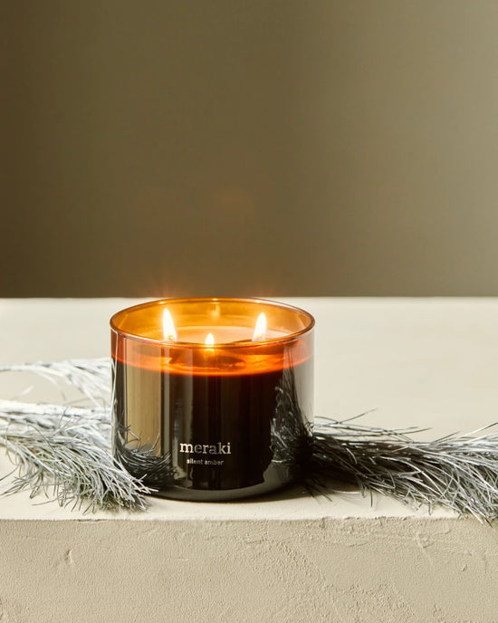 Scented candleCH, Silent Amber, 340 g