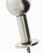 Hooks, HDBall, Silver finish