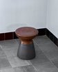 Side table, HDPablo, Copper, Dark grey