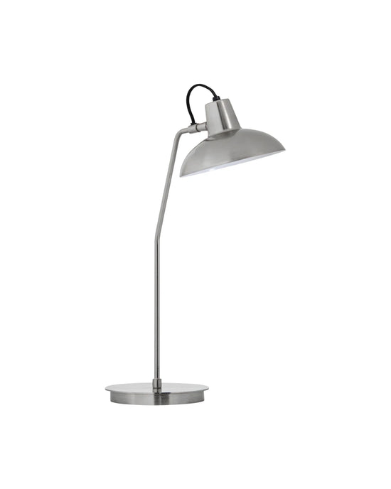 Table lamp, HDDesk, Brushed silver finish