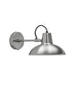 Wall lamp, HDDesk, Brushed silver finish