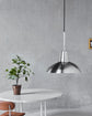 Lampe, HDDesk, Brushed silver finish