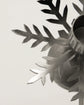 Kerzenständer, HDSnowflake, Silber-Finish