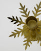 Kerzenständer, HDSnowflake, Antikes Messing-Finish