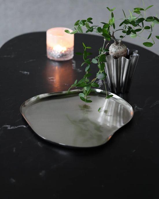 Tray, HDOsea, Silver finish
