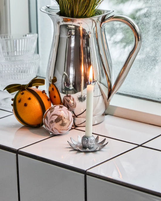 Candle holder, HDStarry, Silver finish