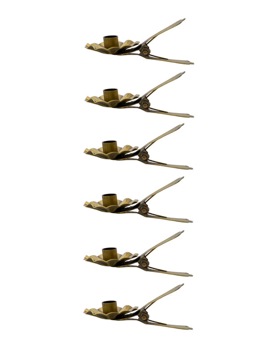 Candle holder, HDHalla, Brass finish