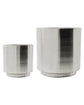 Planter, HDBailey, Silver finish