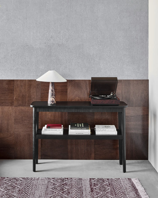 Console table, HDBalance, Black