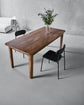Dining table, HDBalance, Antique brown