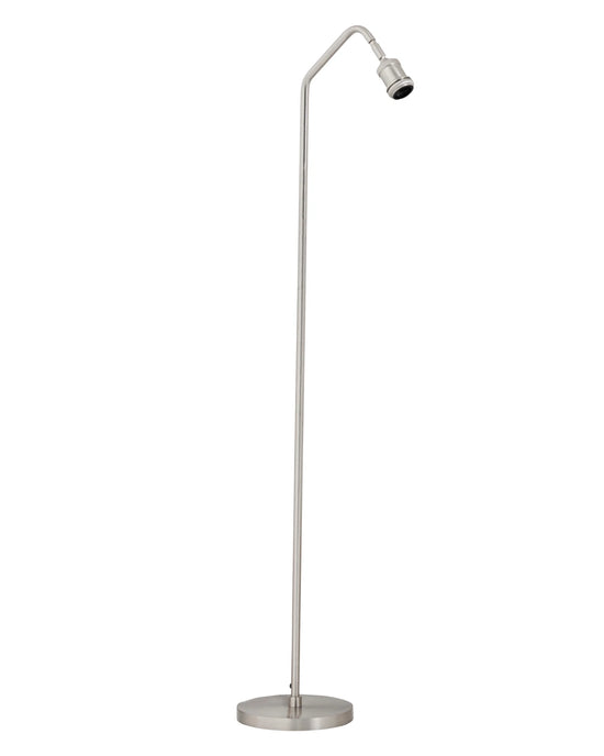Floor lamp, HDStand, Brushed silver finish