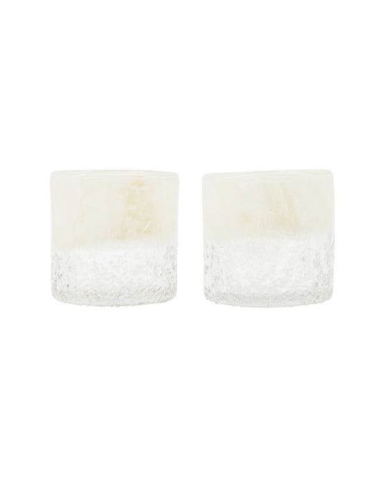 Tealight holder, HDTeagan, Off-white