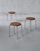 Hocker, HDComma, Kognak, Crome