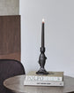 Candle holder, HDRio, Metallic black
