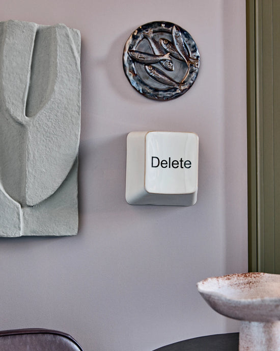 Wall art, HDDelete, Off-white