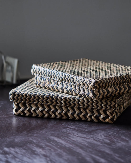 Storage basket, HDOllie, Black, Nature