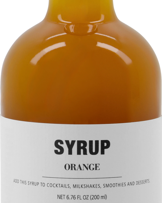 Fruit Syrup, Orange, 200 ml