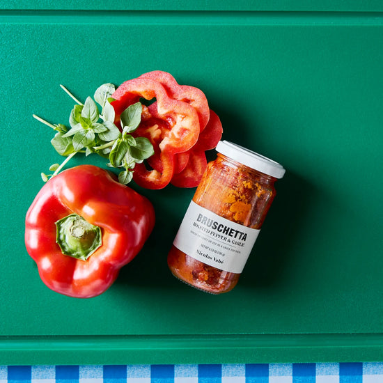 Bruschetta, Roasted peppers & garlic, 185 g