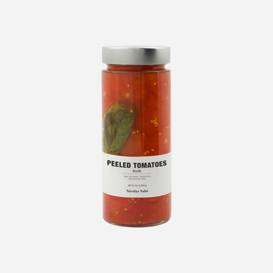Peeled tomatoes, Basil, 530 g
