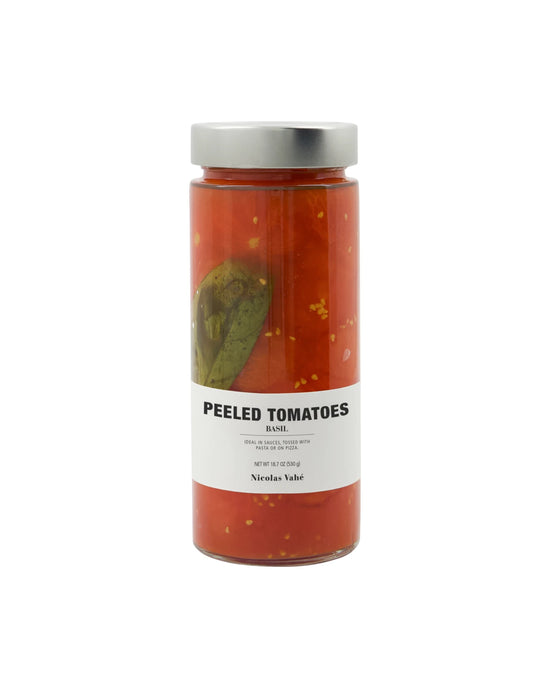 Peeled tomatoes, Basil, 530 g