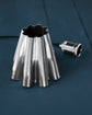 Lampeskærm, HDFlola, Brushed silver finish
