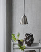 Lampeskærm, HDFlola, Brushed silver finish