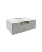 Gift box, Basket + Dish Cloth, Beige + Sponge + All-Round Cleaning, 1000 ml