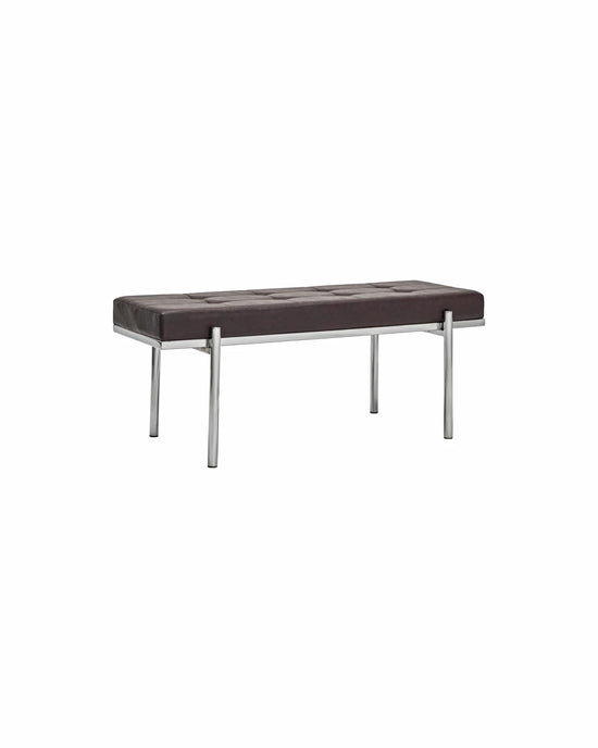 Bench, HDLao, Mulberry, Chrome finish