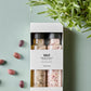 Gift box, Salt white wine & shallots + salt rosemary & olives, 310|310 g|g