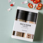 Gift box, Salt chilli + pepper, garlic, 115|65 g|g