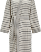 Bath robe, MKTrue S/M, Off-white, Black