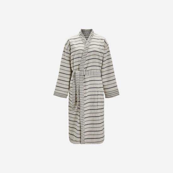 Bath robe, MKTrue S/M, Off-white, Black