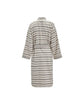 Bath robe, MKTrue S/M, Off-white, Black