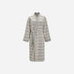 Bath robe, MKTrue L/XL, Off-white, Black