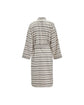 Bath robe, MKTrue L/XL, Off-white, Black