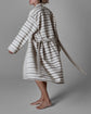 Bath robe, MKTrue L/XL, Off-white, Black