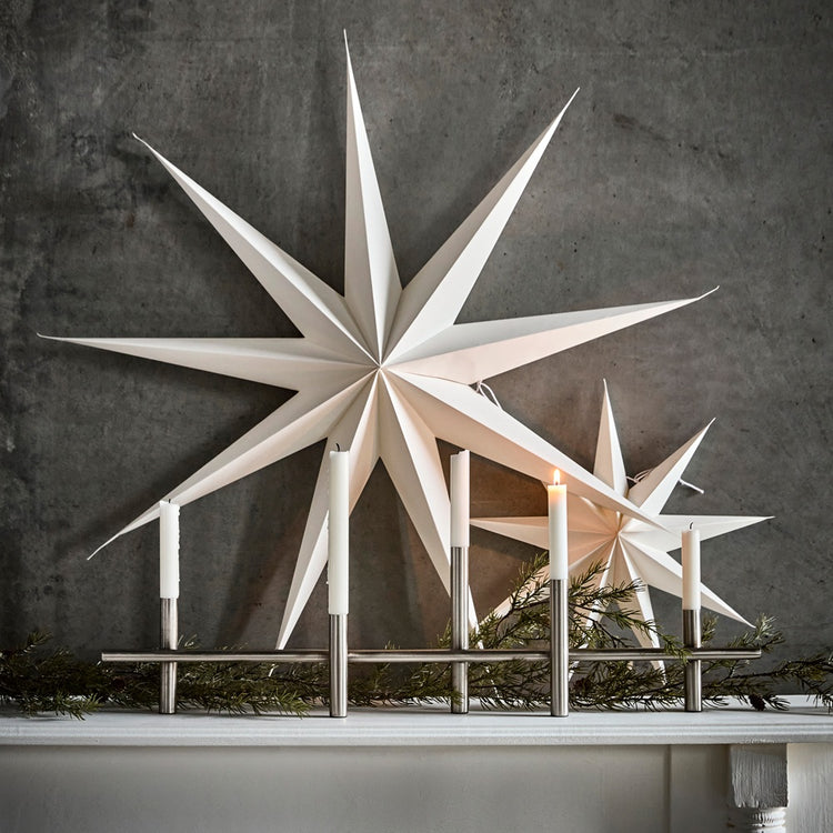 Christmas candle holders