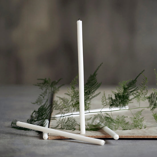 Pencil candle, White