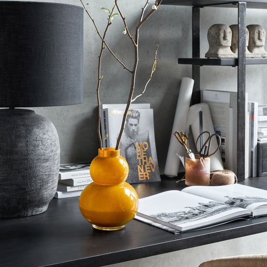 Vase, Rasu, Amber
